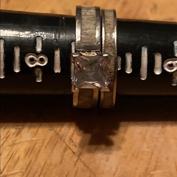 7-7.5 ring wedding set? No markings - Picture 3 of 3
